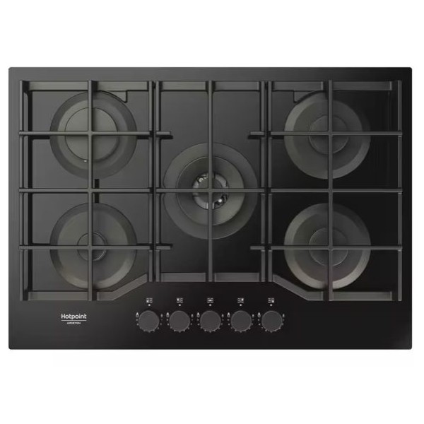 Placa Cristal-Gás HOTPOINT – HAGS72F/BK1
