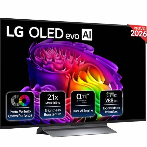 Televisão OLED evo LG OLED48G66LS de 48 polegadas, Ultra HD 4K e Smart TV